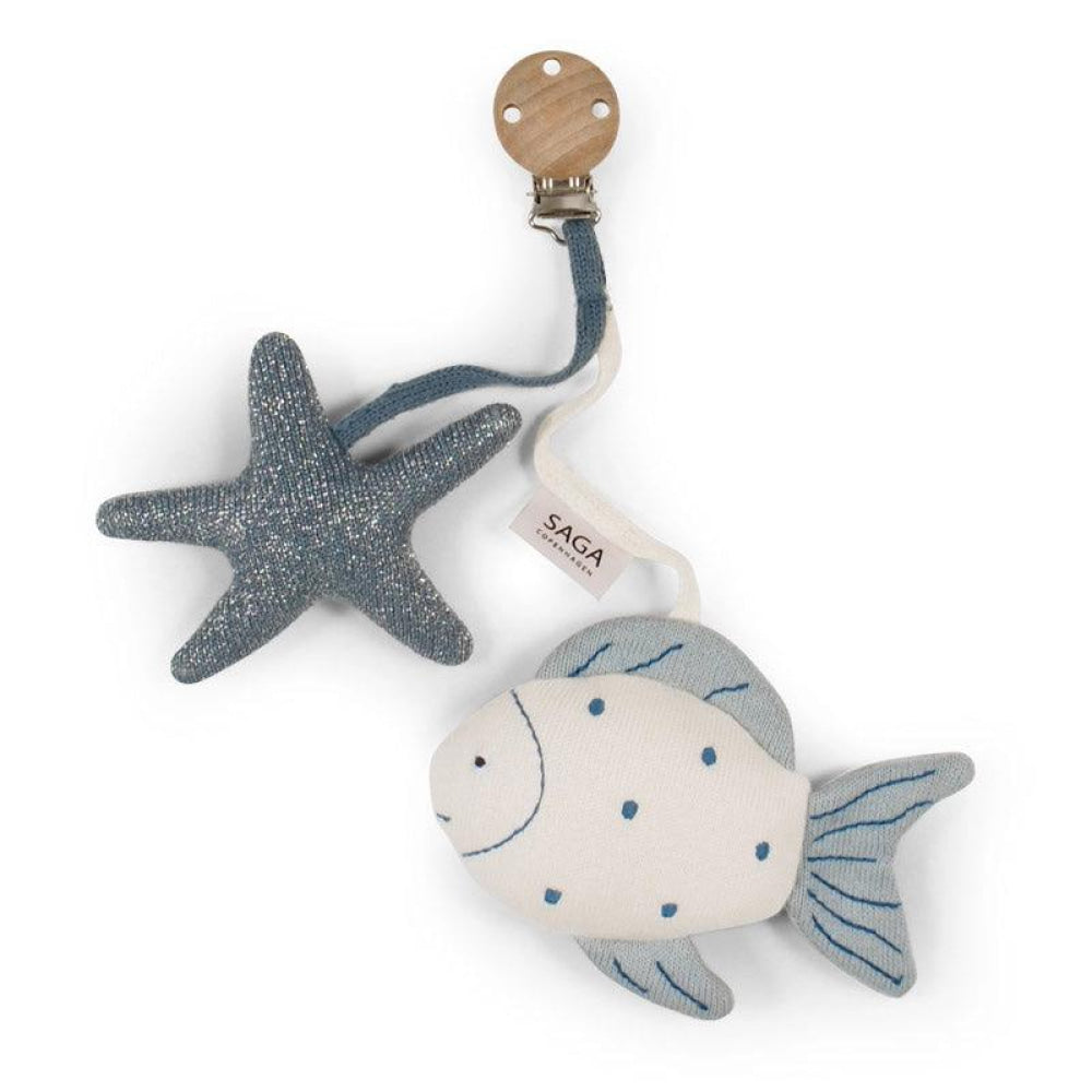 Sparkling Fish - Blue - One Size - ’Stuffed Animal - Baby Kids Adult’