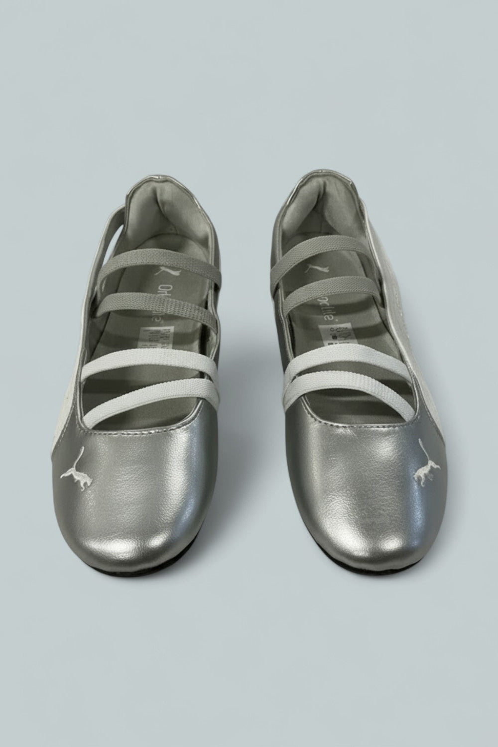 Speedcat Metallic Ballet Flats - Silver - 10 M - Flats