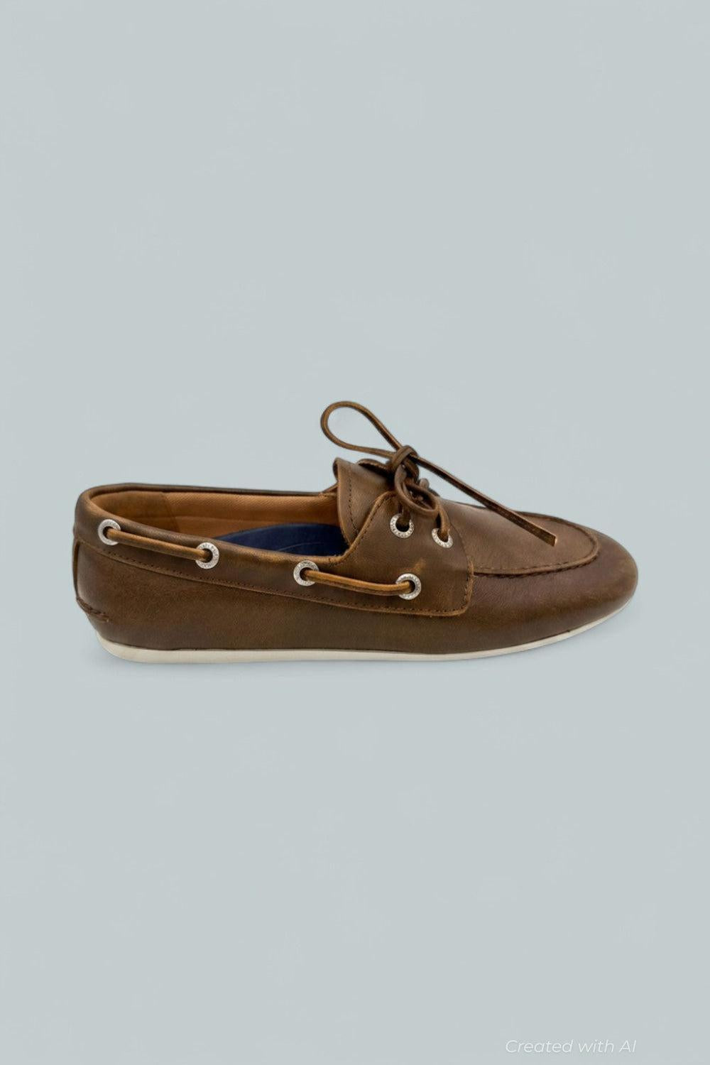 Sperry Slimboat Boat Shoes - Tan - Loafers