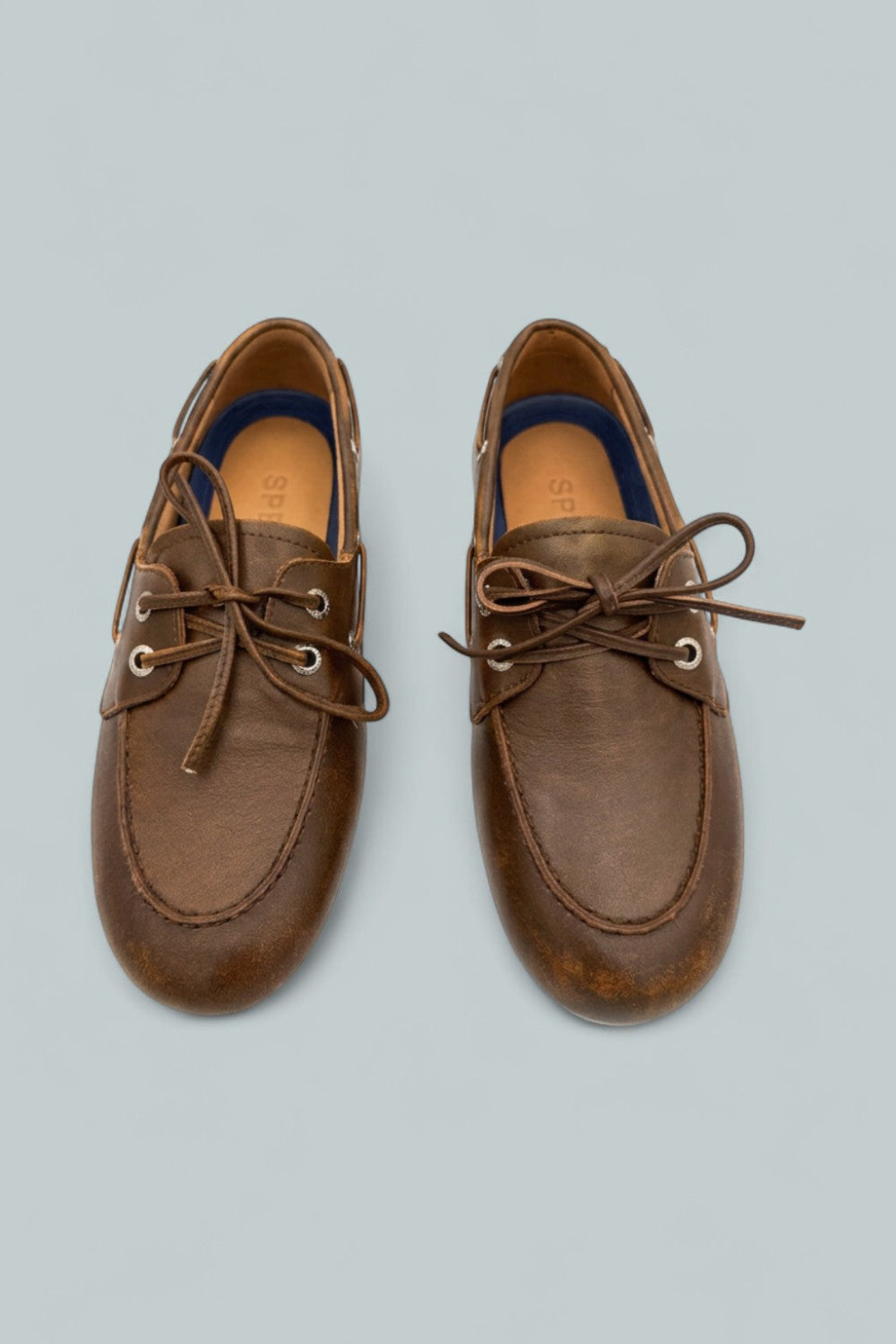 Sperry Slimboat Boat Shoes - Tan - Loafers