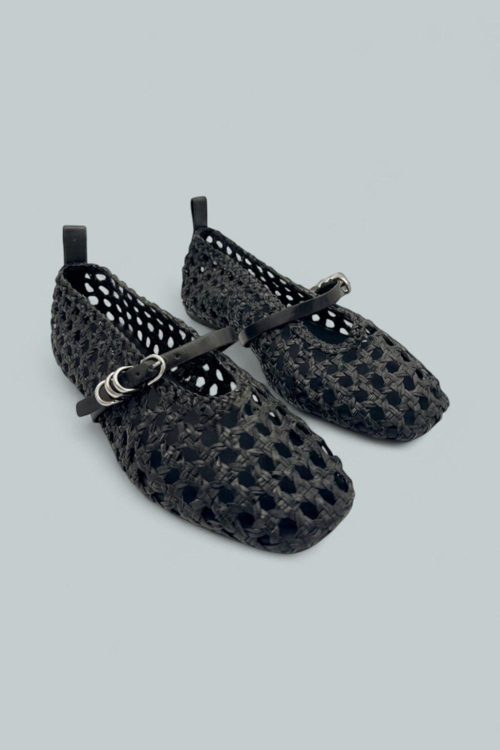 Spire Mary Jane Flats - Black - 8.5 - Flats