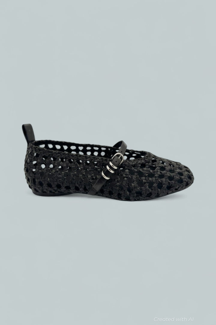 Spire Mary Jane Flats - Black - 8.5 - Flats