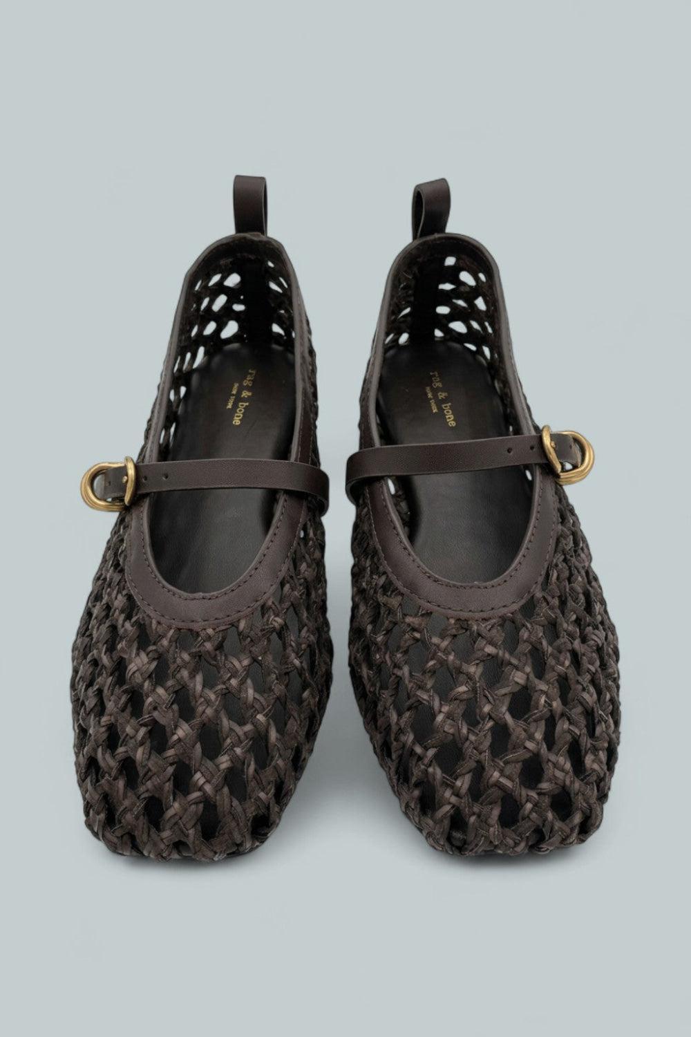 Spire Woven Mary Janes - Deswo - 8.5 - Flats