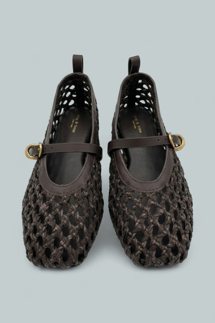 Spire Woven Mary Janes - Deswo - 8.5 - Flats