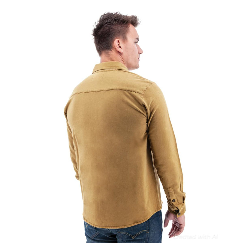 Sprague Organic Overshirt - Bistre - Overshirt