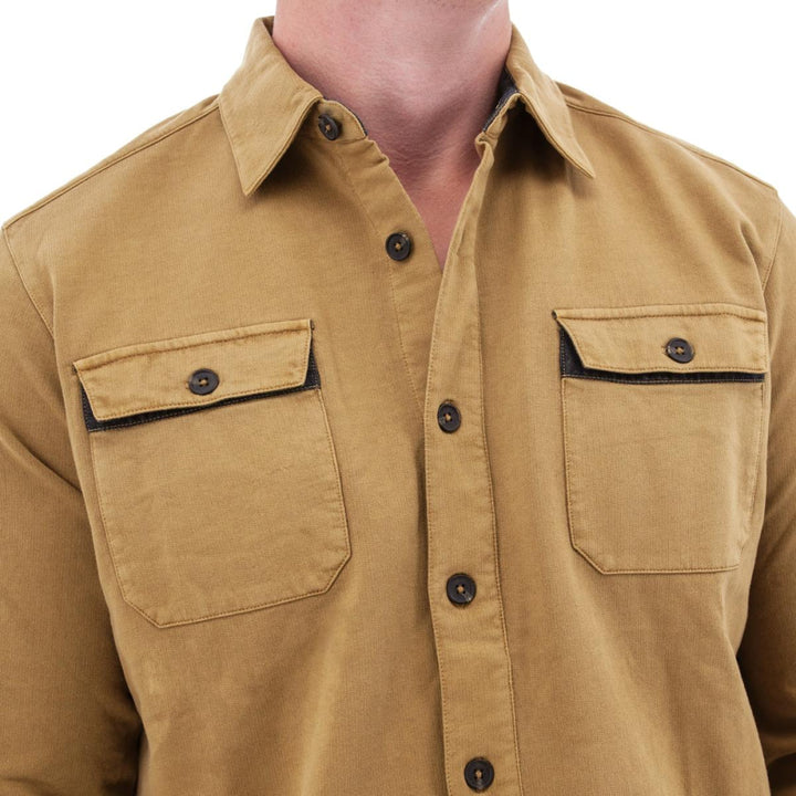 Sprague Organic Overshirt - Bistre - Overshirt