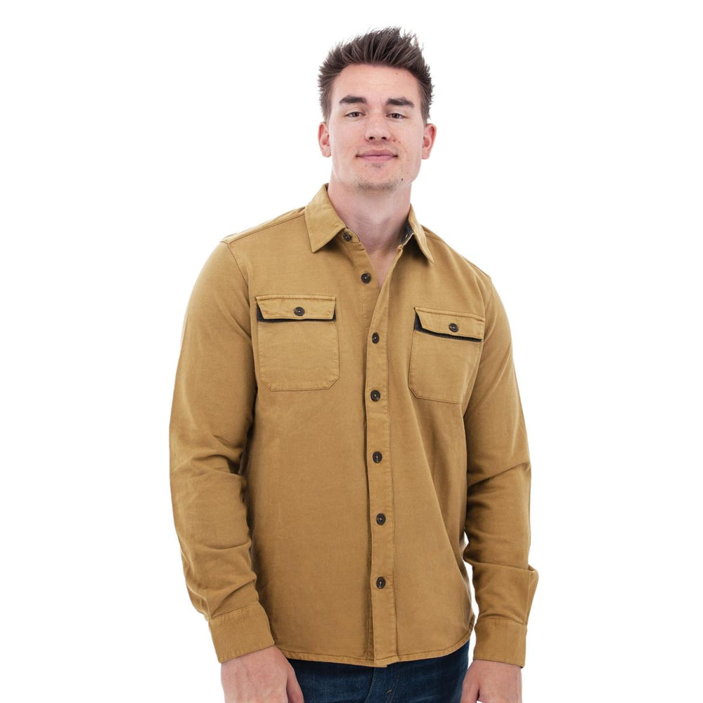 Sprague Organic Overshirt - Bistre - Overshirt