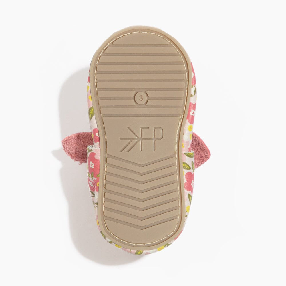 Spring Bouquet Knotted Bow Baby Shoe - ’Flats - Baby Kids Adult All’