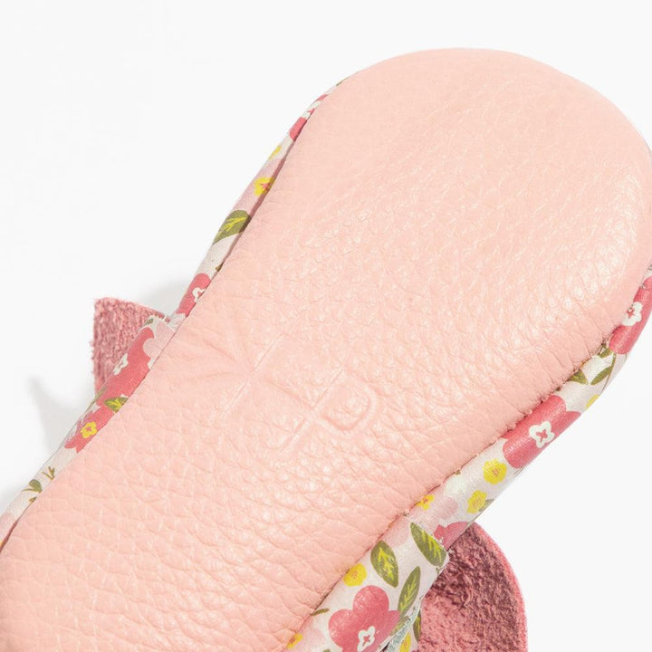 Spring Bouquet Knotted Bow Baby Shoe - ’Flats - Baby Kids Adult All’