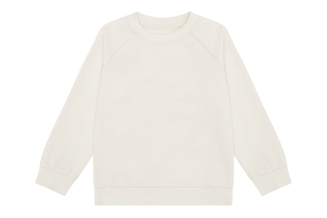 Organic Cotton Pullover - Ecru - No Dye