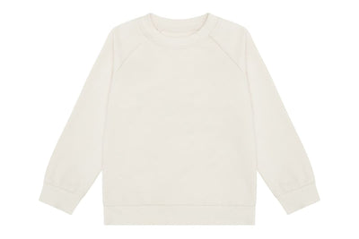 Organic Cotton Pullover - Ecru - No Dye
