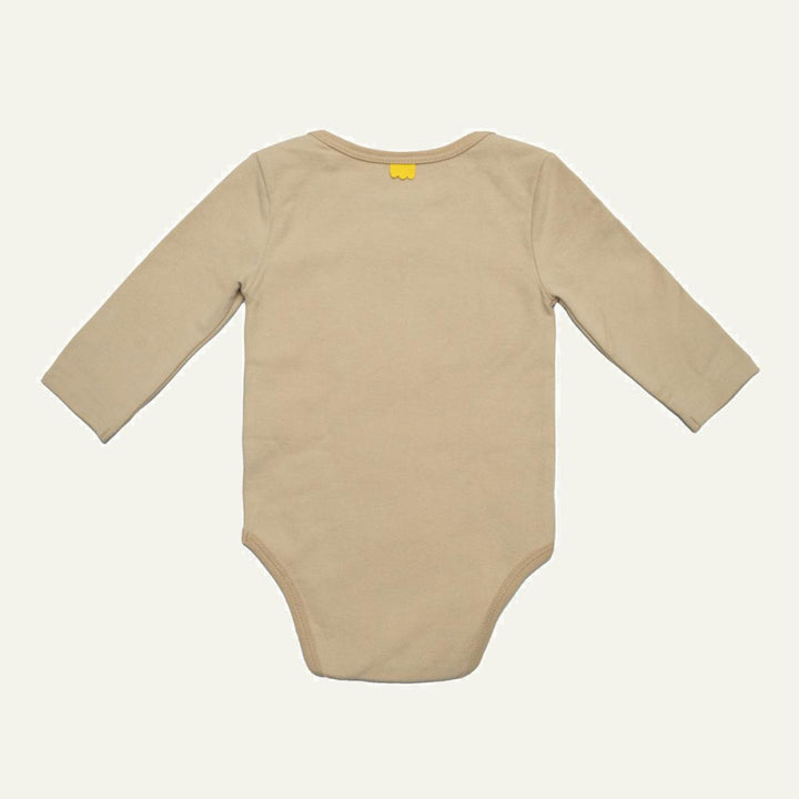 Squirrel Baby Bodysuit - Beige - FINAL SALE - Bodysuit