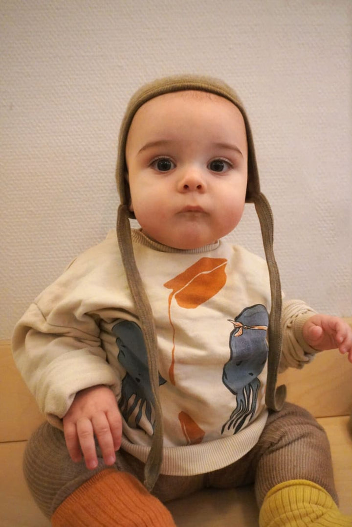 Organic Sweatshirt - Squid