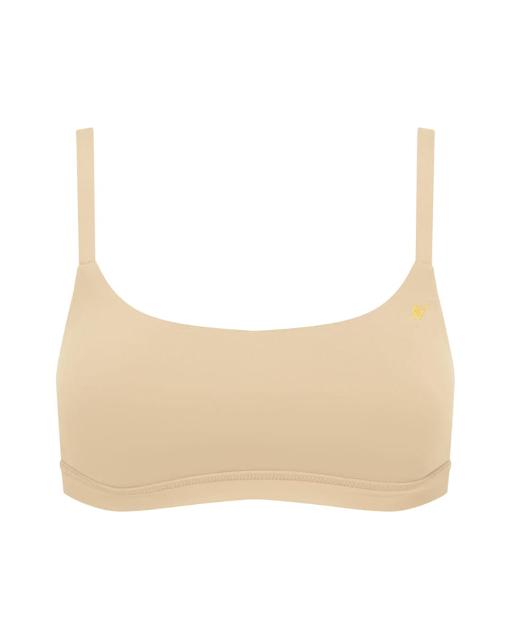 The Scoop Neck Bralette - Bare 01