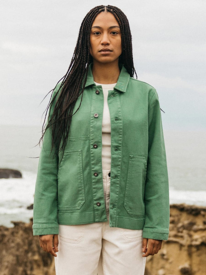 Women's Yarrel Chore Jacket - Samphire