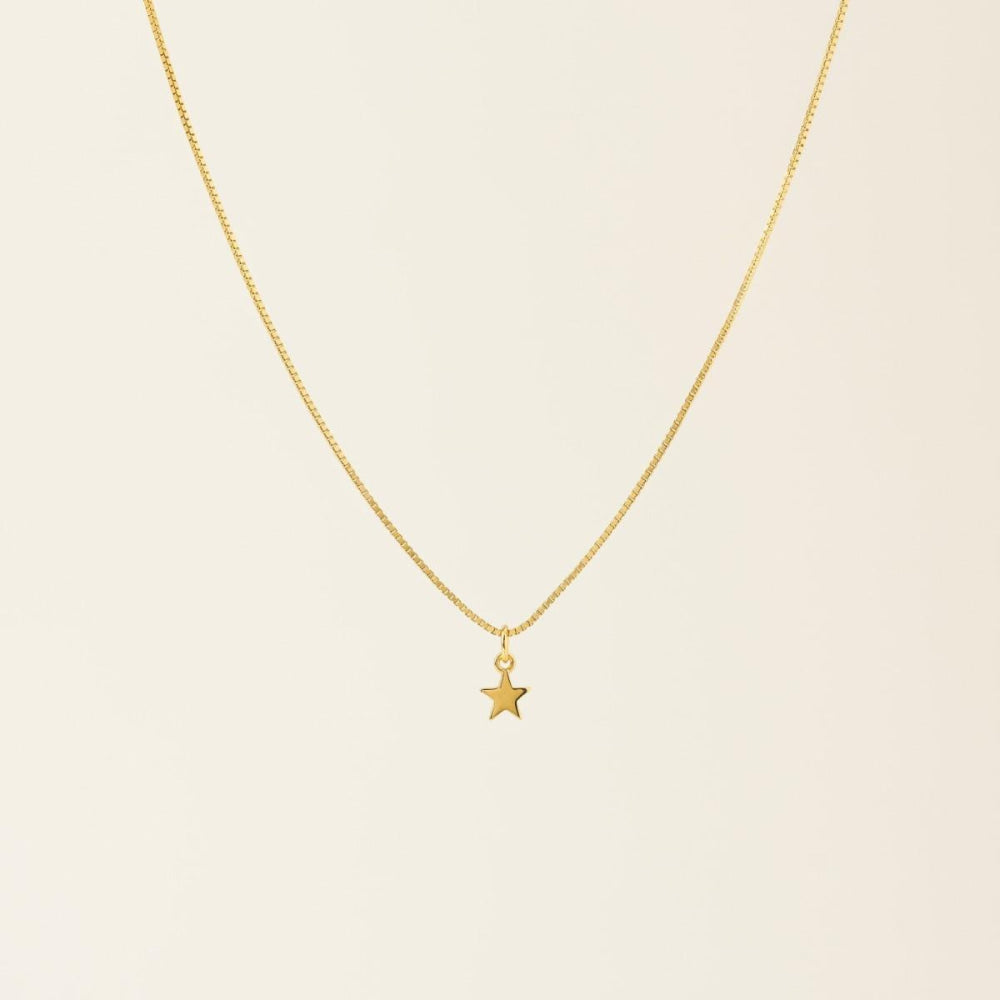 Star Charm Necklace - One Size - Necklace