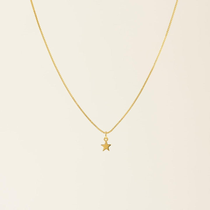 Star Charm Necklace - One Size - Necklace