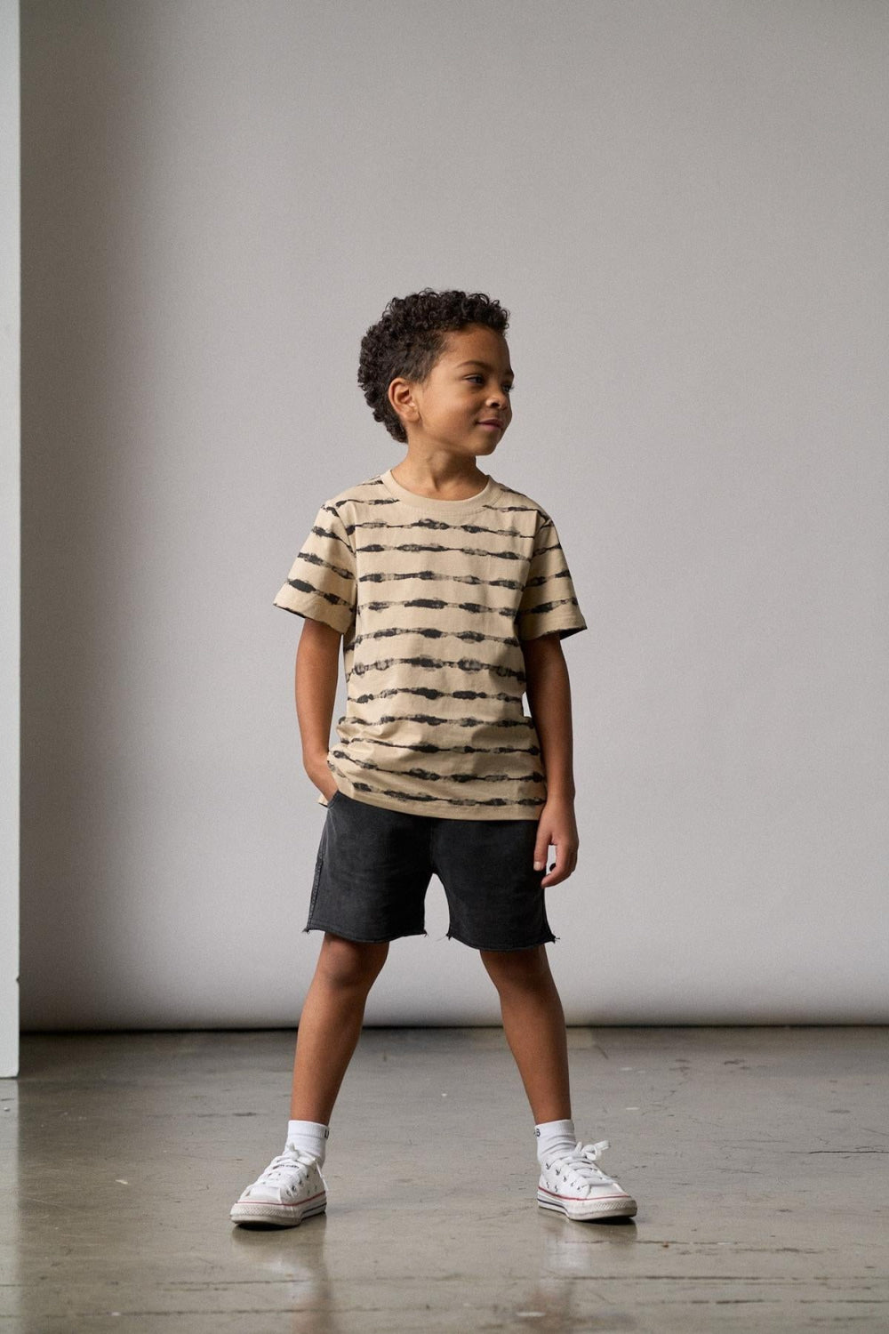 Static Stripe Tee - T-shirt