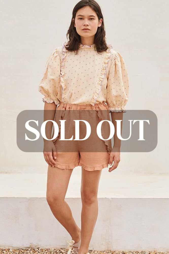 Stella Blouse Woman - Pearled Ivory - M - Blouse
