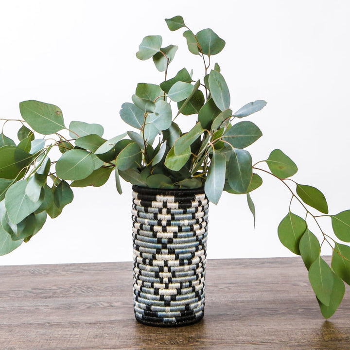 Stone Vessel - 8’’ Tofali - One Size - Vase