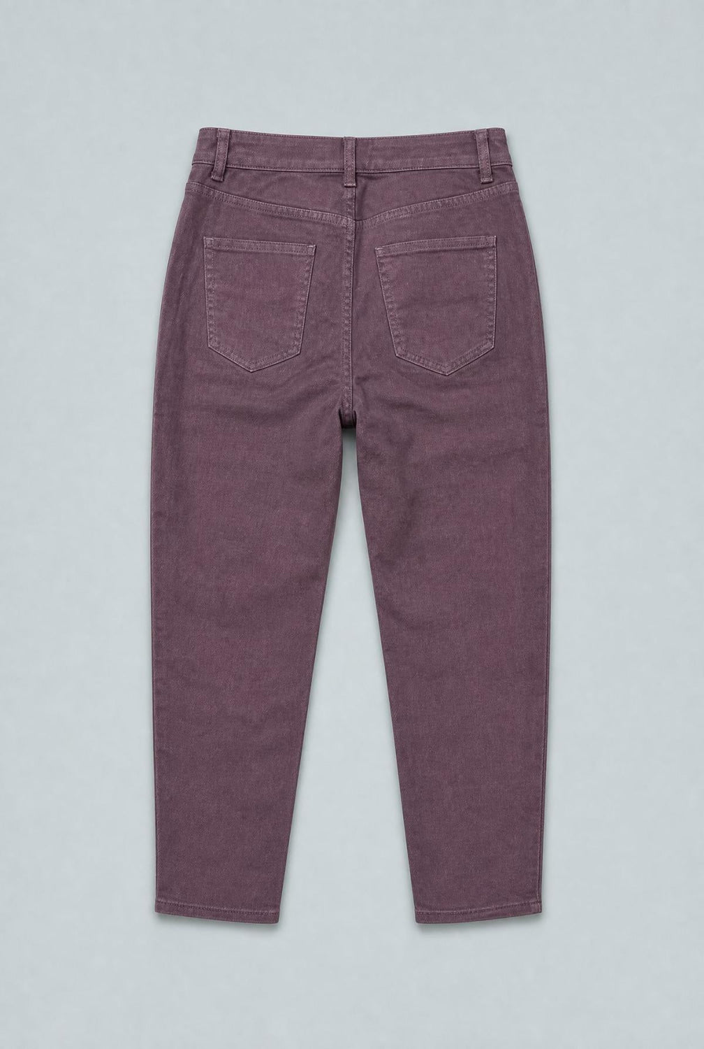 Straight Leg Mom Jean - Brown - Jeans