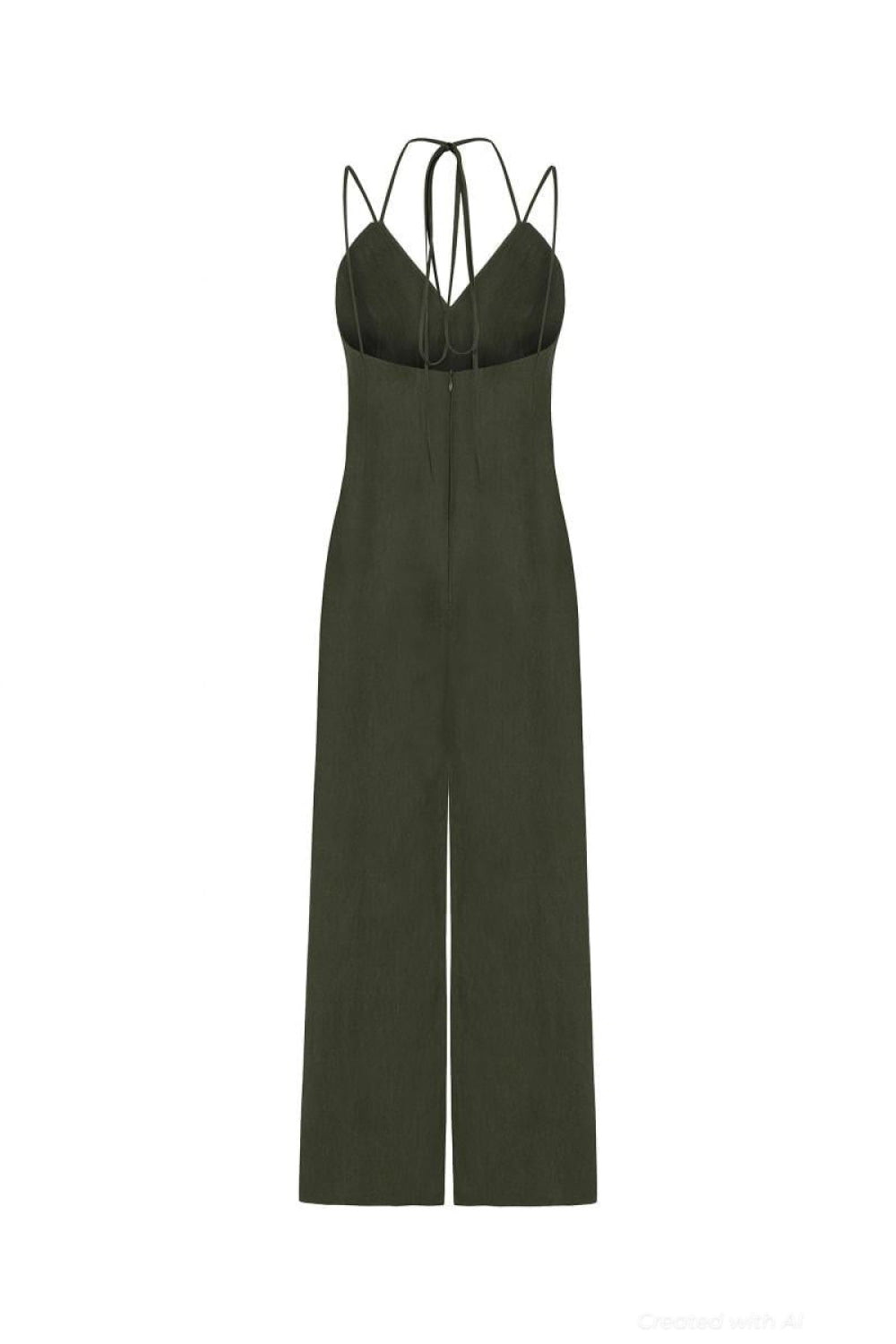 Strappy Dress - Khaki - Dresses