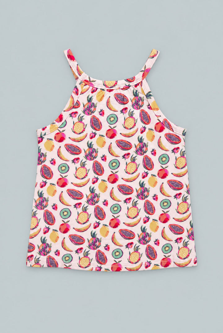 Strappy Tank - Tropical Fruit - Tank Top