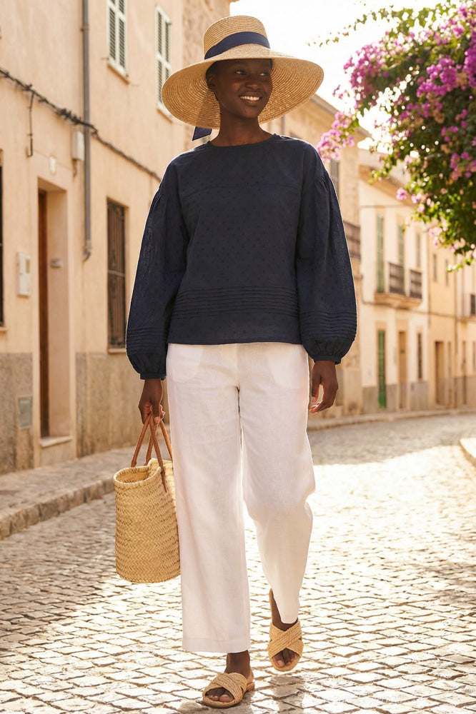Strasbourg Spring Summer Blouse - Kalonji - Blouse