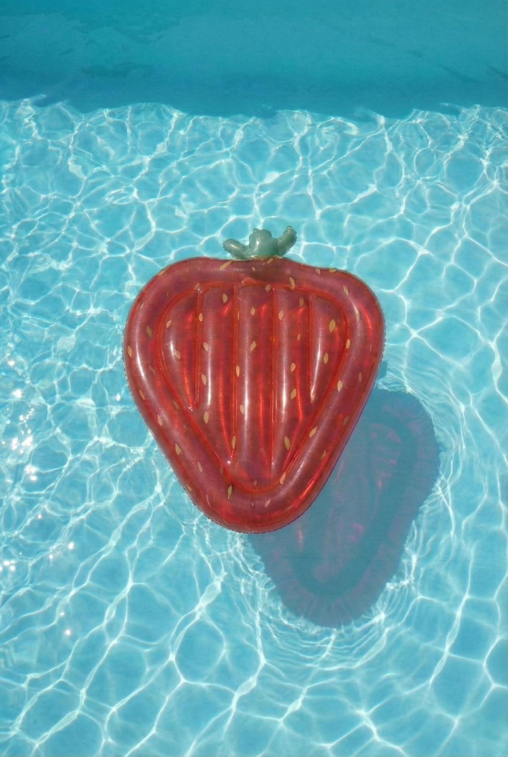 Strawberry Inflatable Float - One Size - Pool Float