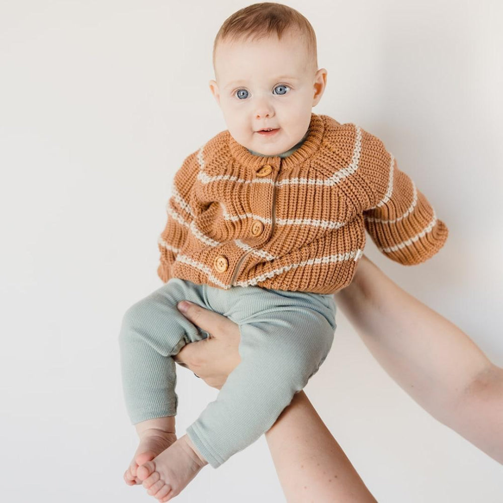 Stripe Cardigan - Cardigan