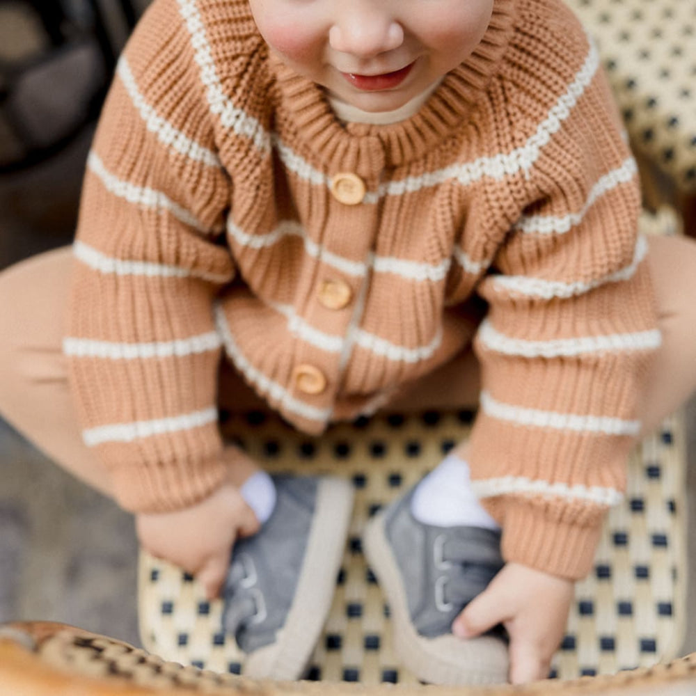 Stripe Cardigan - Cardigan