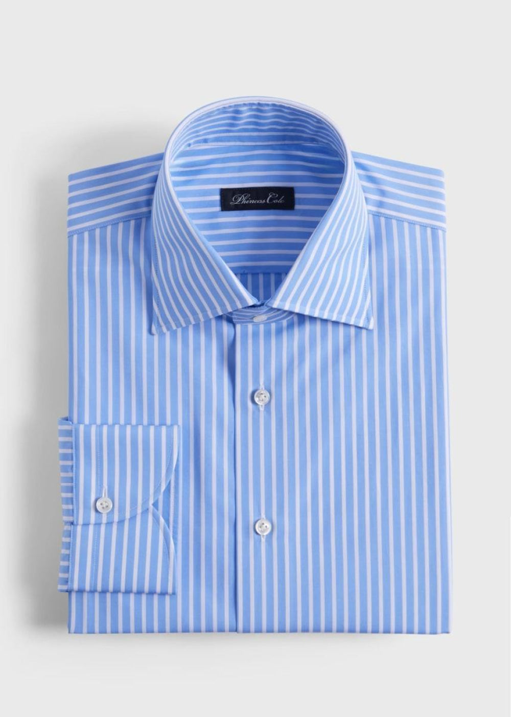 Stripe Dress Shirt - Blue/White - 14.5 (33 Sleeve) - Dress Shirt