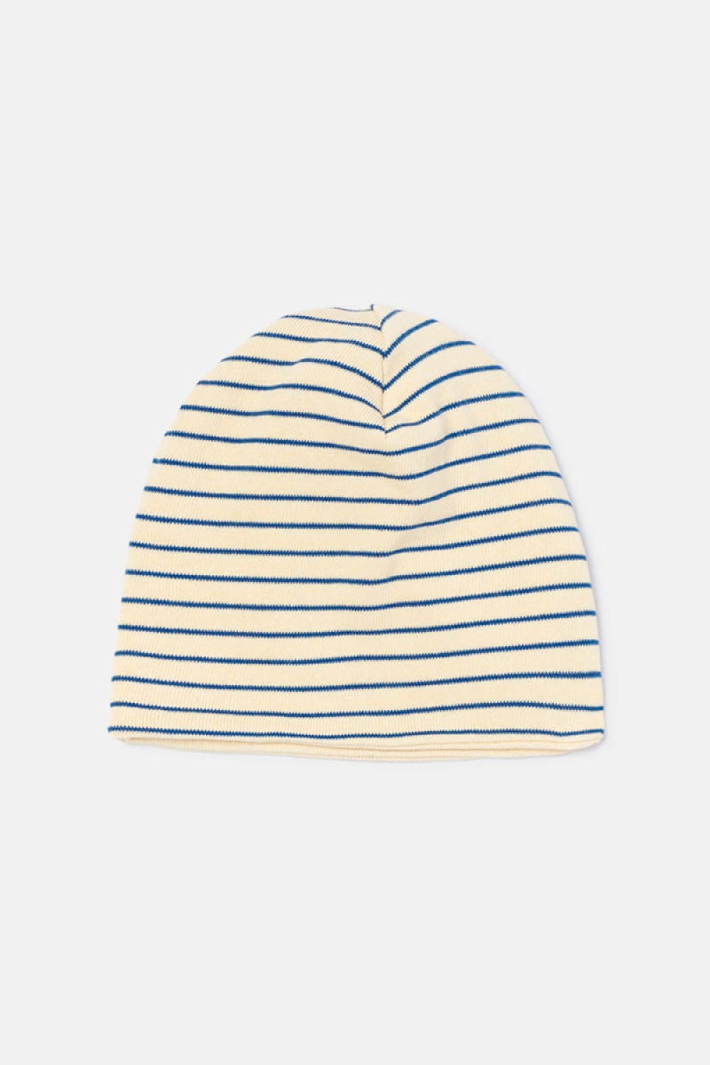 Striped Beanie - Blue-Stone - M (5-8yr) - Beanie