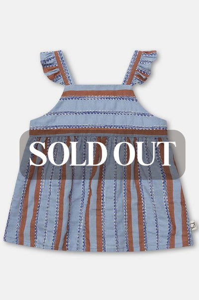 Striped Denim Baby Dress - Unique - Dresses