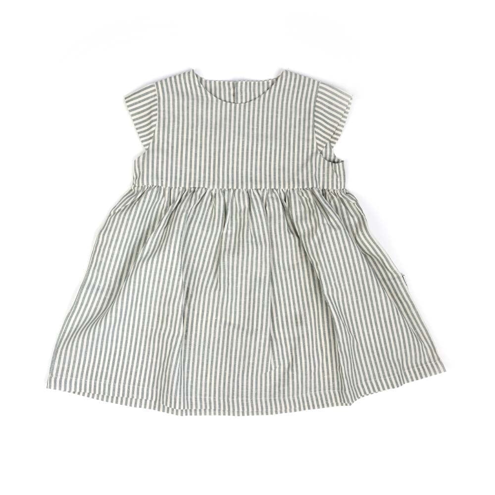 Lagoon Dress - White/Grey Dresses + Skirts Monkind 