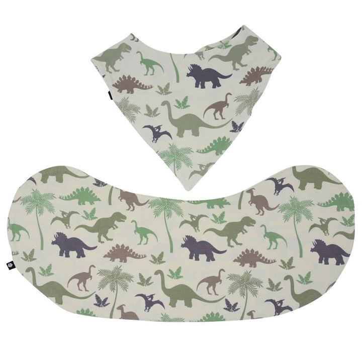 Baby Bib - Green Dino