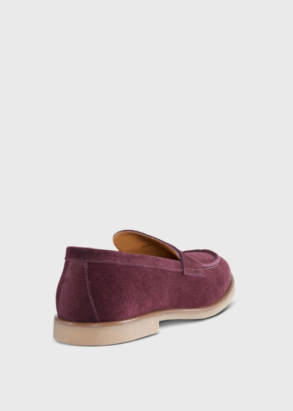 Suede Matthew Loafer - Berry - Loafers