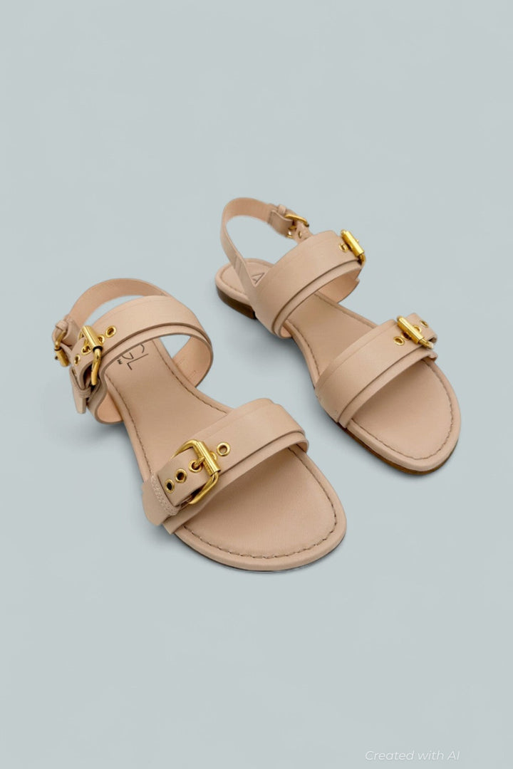 Summer Multi Buckled Sandals - Ghibli/Ghibli - EU 39.5 - Sandals