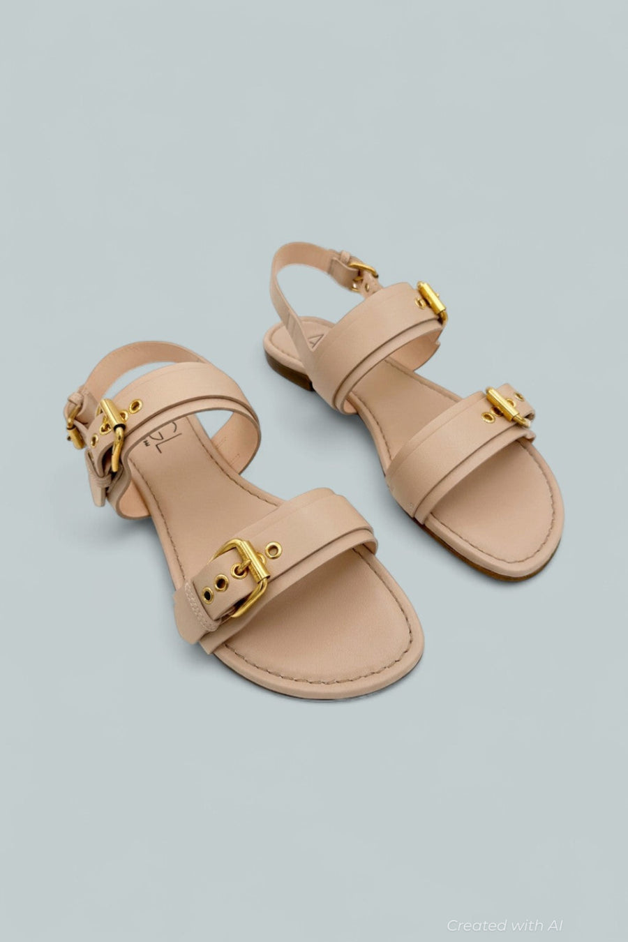 Summer Multi Buckled Sandals - Ghibli/Ghibli - EU 39.5 - Sandals