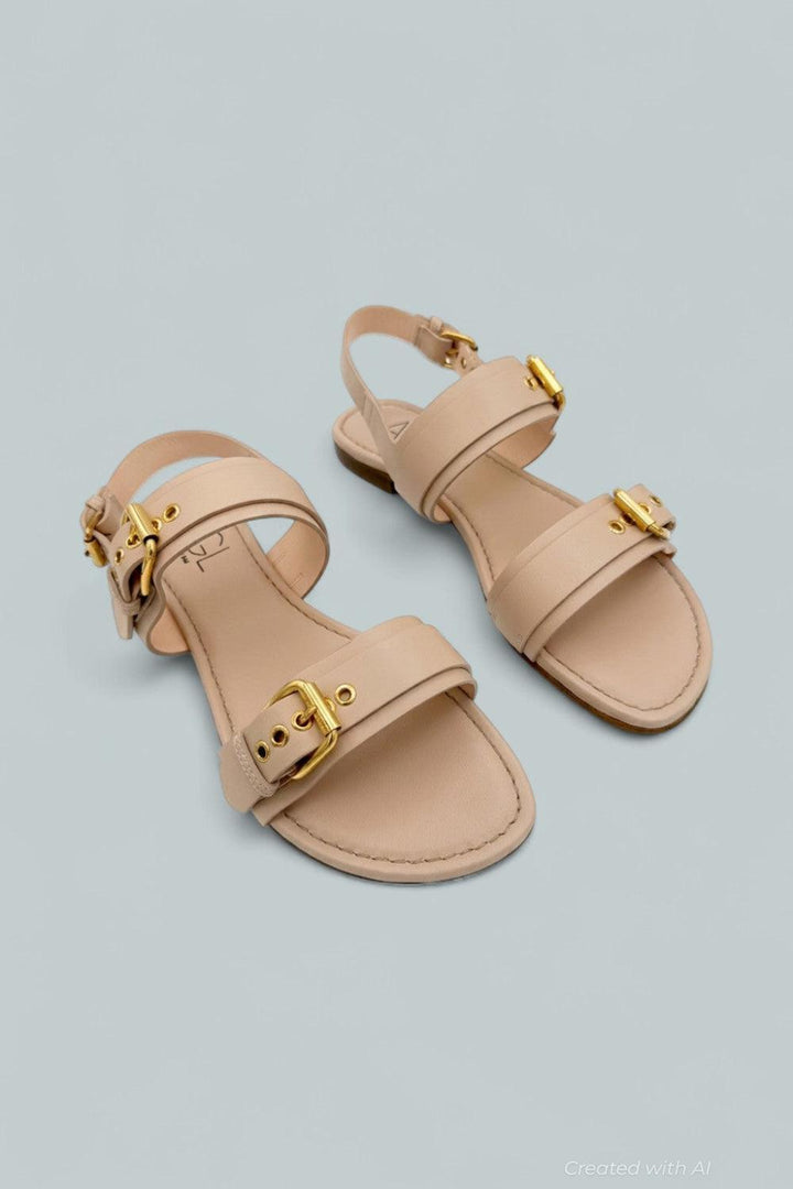 Summer Multi Buckled Sandals - Ghibli/Ghibli - EU 39.5 - Sandals