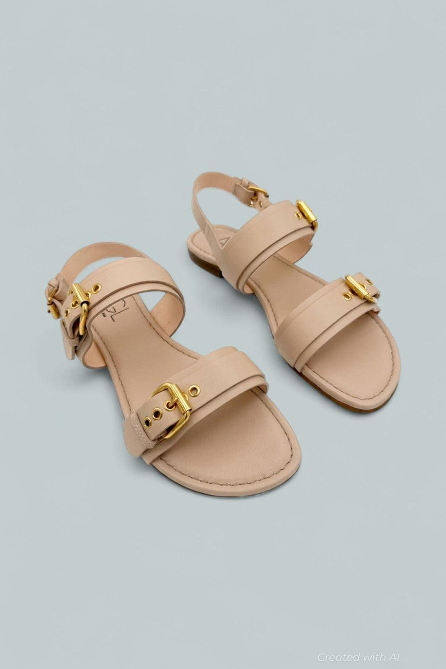 Summer Multi Buckled Sandals - Ghibli/Ghibli - EU 39.5 - Sandals