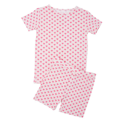 Summer PJ - Pink Hearts - Pajamas