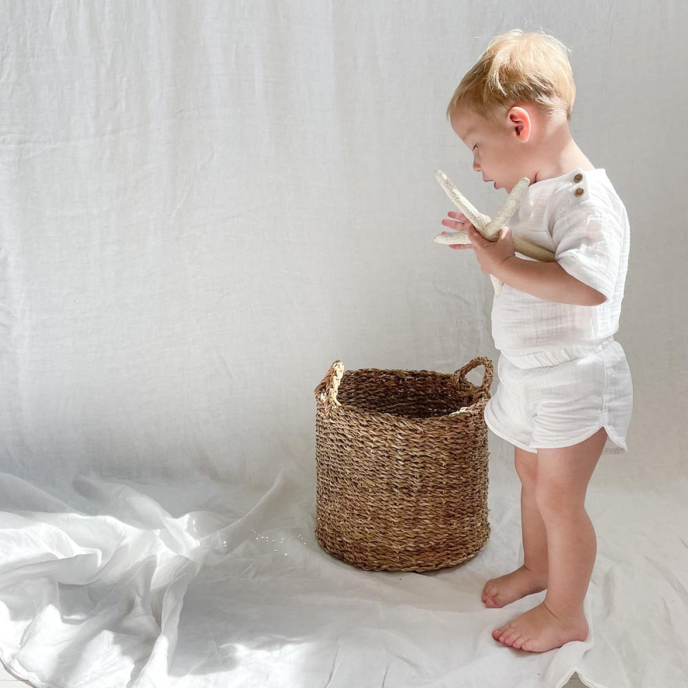 Sun Short - White - Shorts