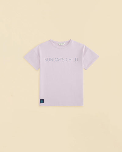 Sundays Child Tee - Lavender Frost - T-shirt