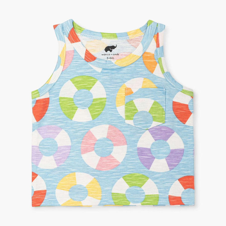 Sunshine Tank Top - Cool in the Pool - Tank Top