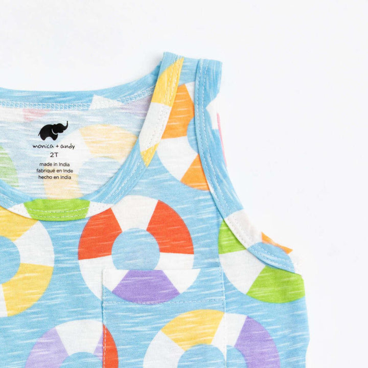 Sunshine Tank Top - Cool in the Pool - Tank Top