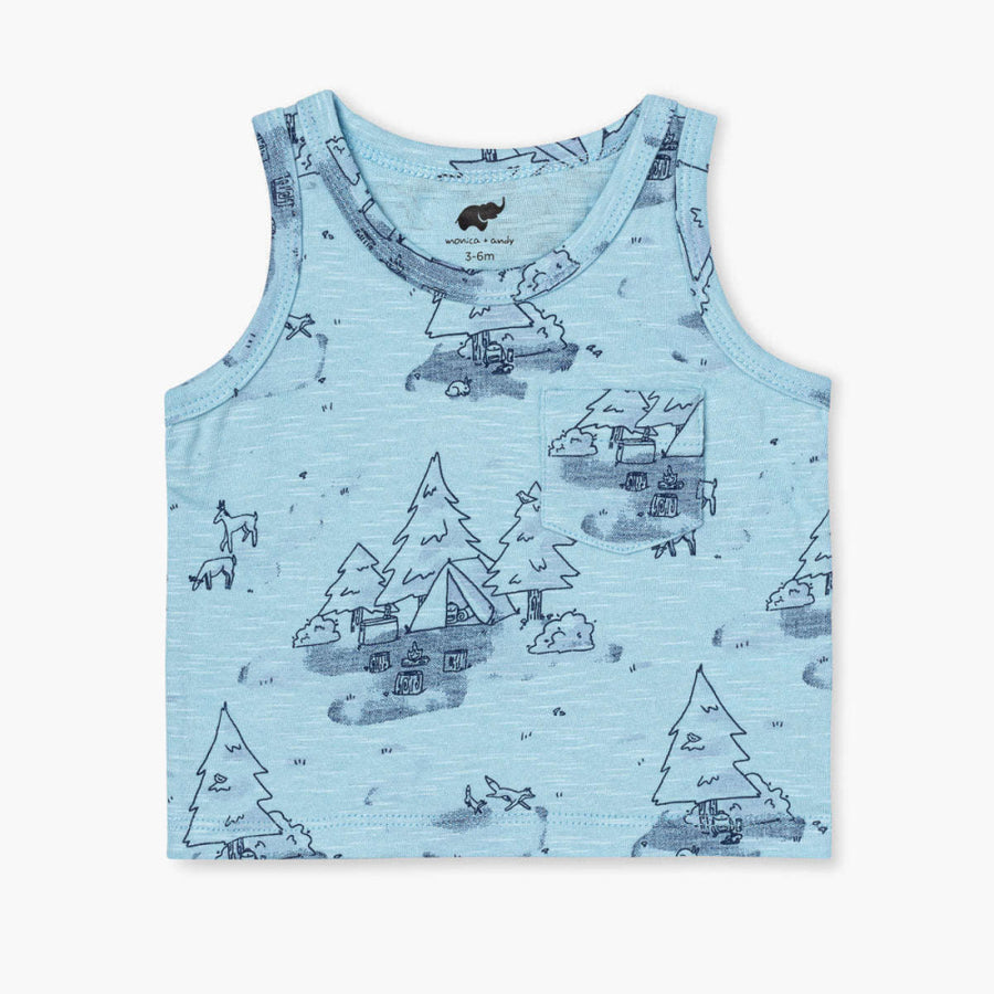 Sunshine Tank Top - Let’s Go Camping - Tank Top