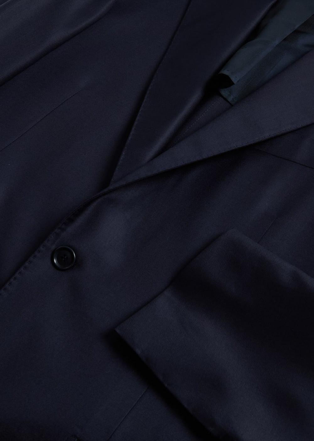 Super 110 Basic Soft Construction Suit - Navy - 46 - Suit