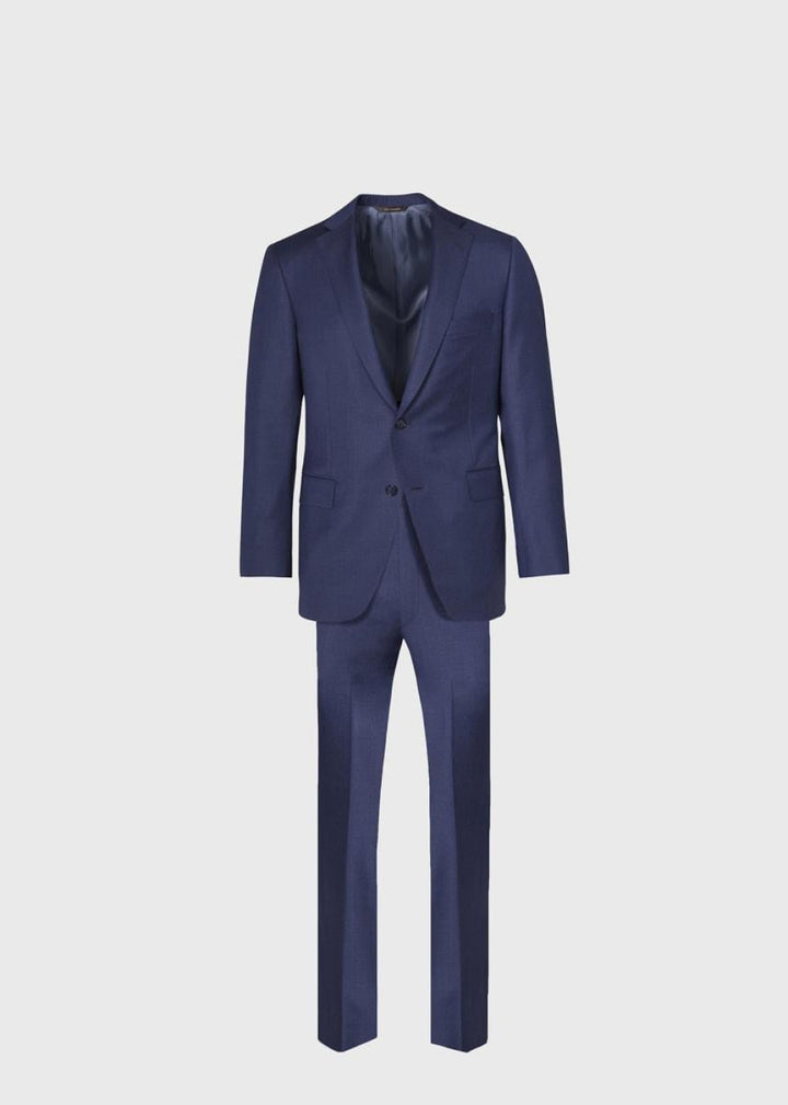 Super 110s Wool Paul Suit - Mid Blue - Suit