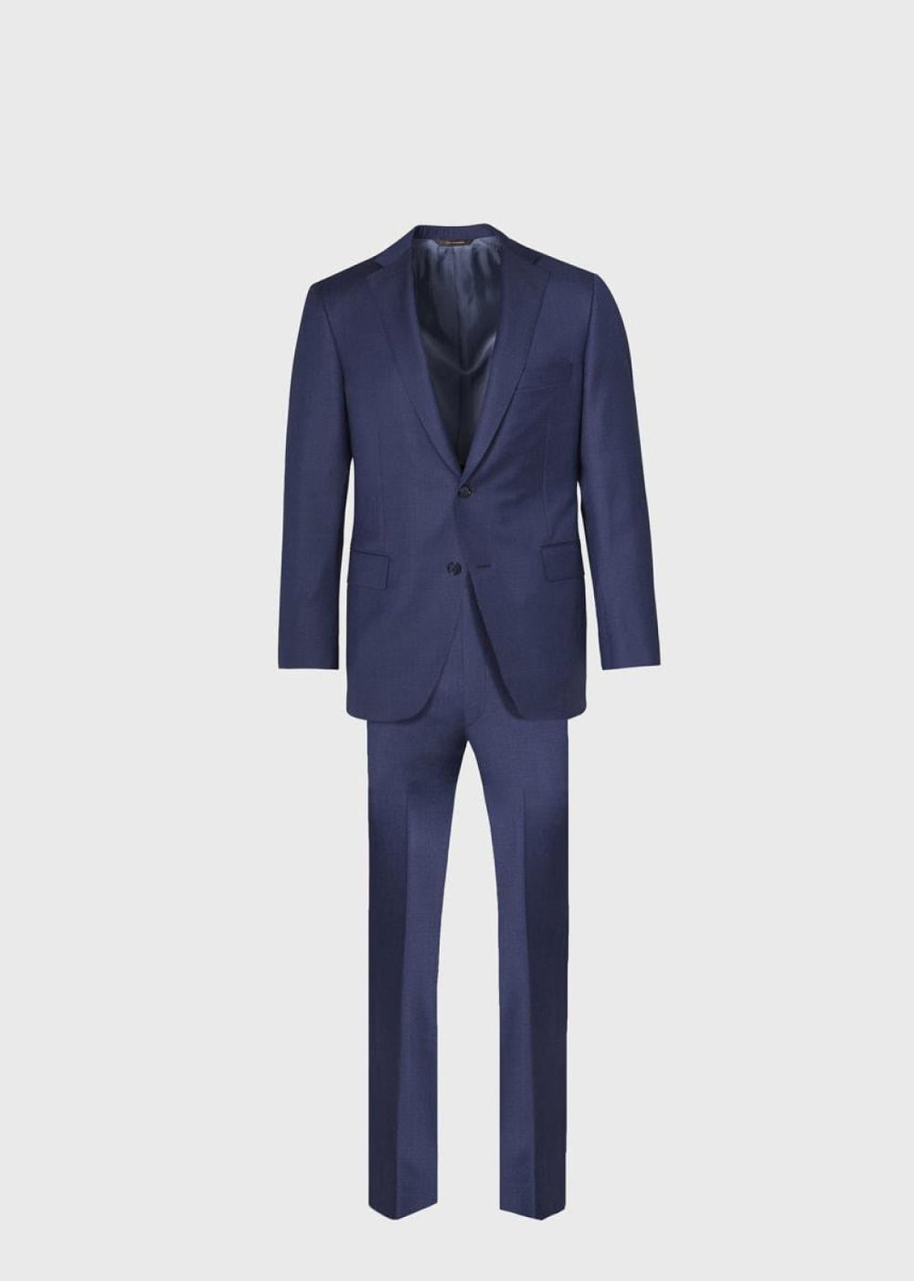 Super 110s Wool Paul Suit - Mid Blue - Suit